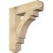 Ekena Millwork Merced Craftsman Rough Sawn Bracket, Douglas Fir, 6"W x 28"D x 32"H BKT06X28X32MRC04RDF - alternate 1